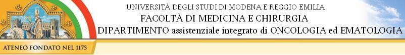 barra con il logo dell'Ateneo e i titoli