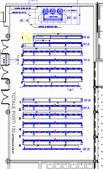pianta aula T01