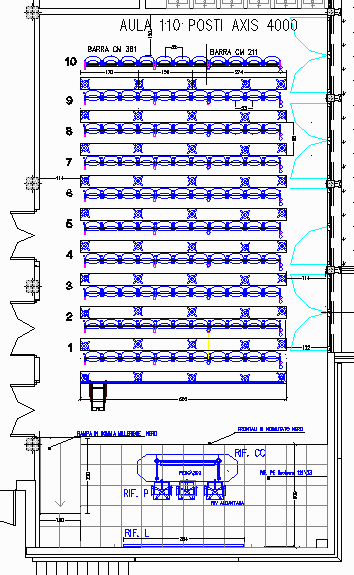 pianta aula T02