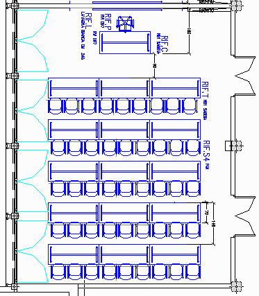 pianta aula T03