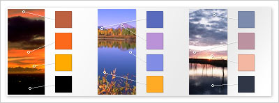 colori scelti in modo naturale