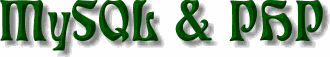 MySQL & PHP