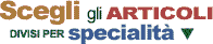 Scegli gli articoli divisivi per specilita
