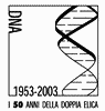 Logo 1953 2003 i 50 anni della doppia elica